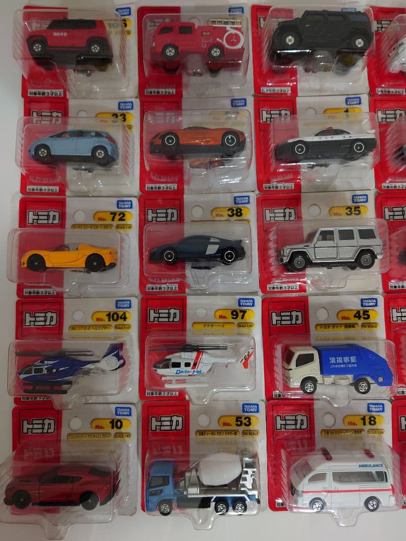 トミカ ミニカー セット 38台