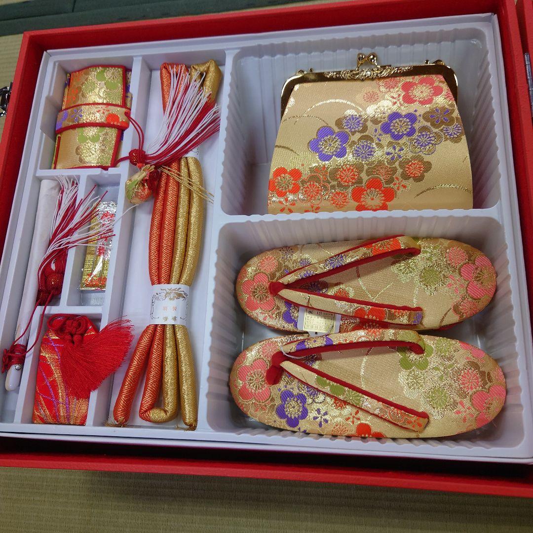 七五三女児正絹お祝い着トータルセット