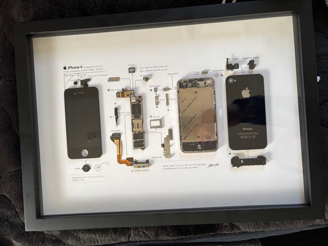 GRID® 4 グリッドスタジオ Apple iPhone4 分解アート GRID® 4 グリッドスタジオ Apple iPhone4 分解アート GRID® 4S-Grid Studio