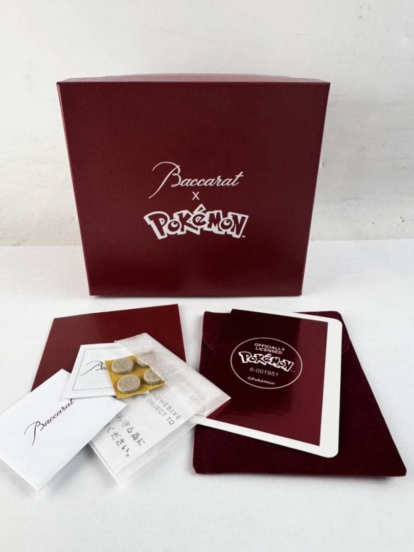 バカラ モンスターボール☆ポケモンコレクション クリスタルガラス