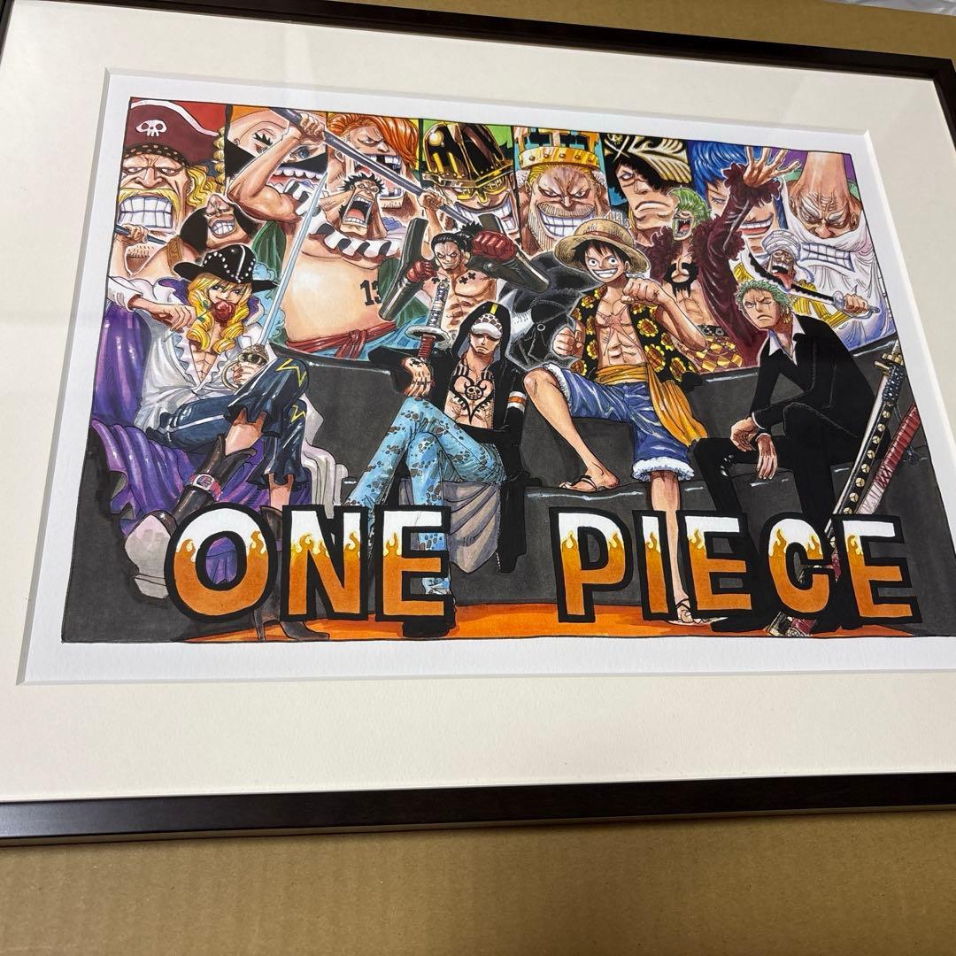 ONE PIECE麦わらストア 東京 ワンピース タワー店5周年 複製原画