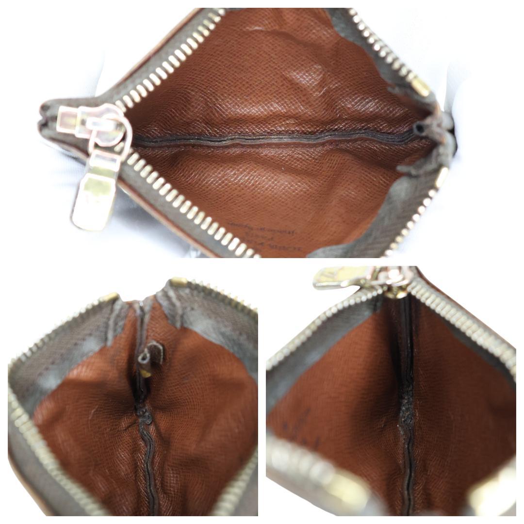 良品 ルイヴィトン モノグラム ケース ポシェットクレ M62650