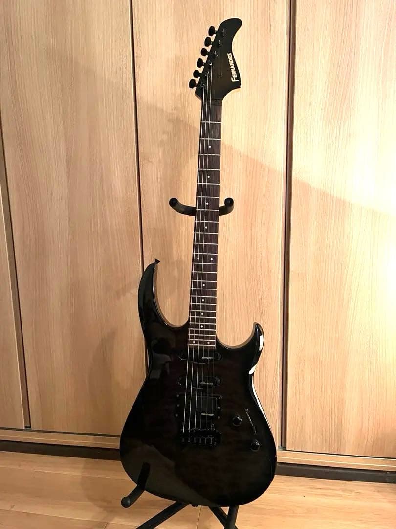FERNANDES エレキギター 塗装欠けあり SSH仕様 ギグバッグ付き FERNANDES エレキギター 塗装欠けあり SSH仕様 ギグバッグ付き