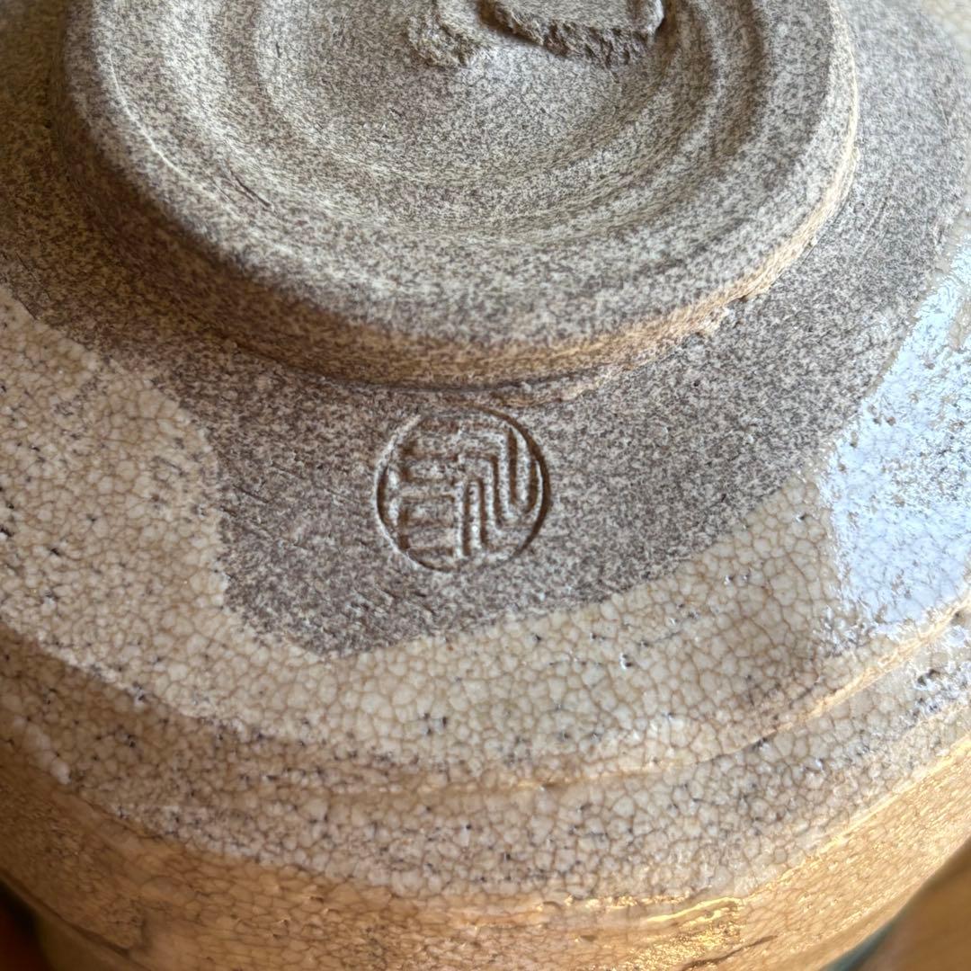 抹茶碗 織部焼 大徳寺 「織部雲龍茶碗」茶道具 共箱(Ba) 美術品