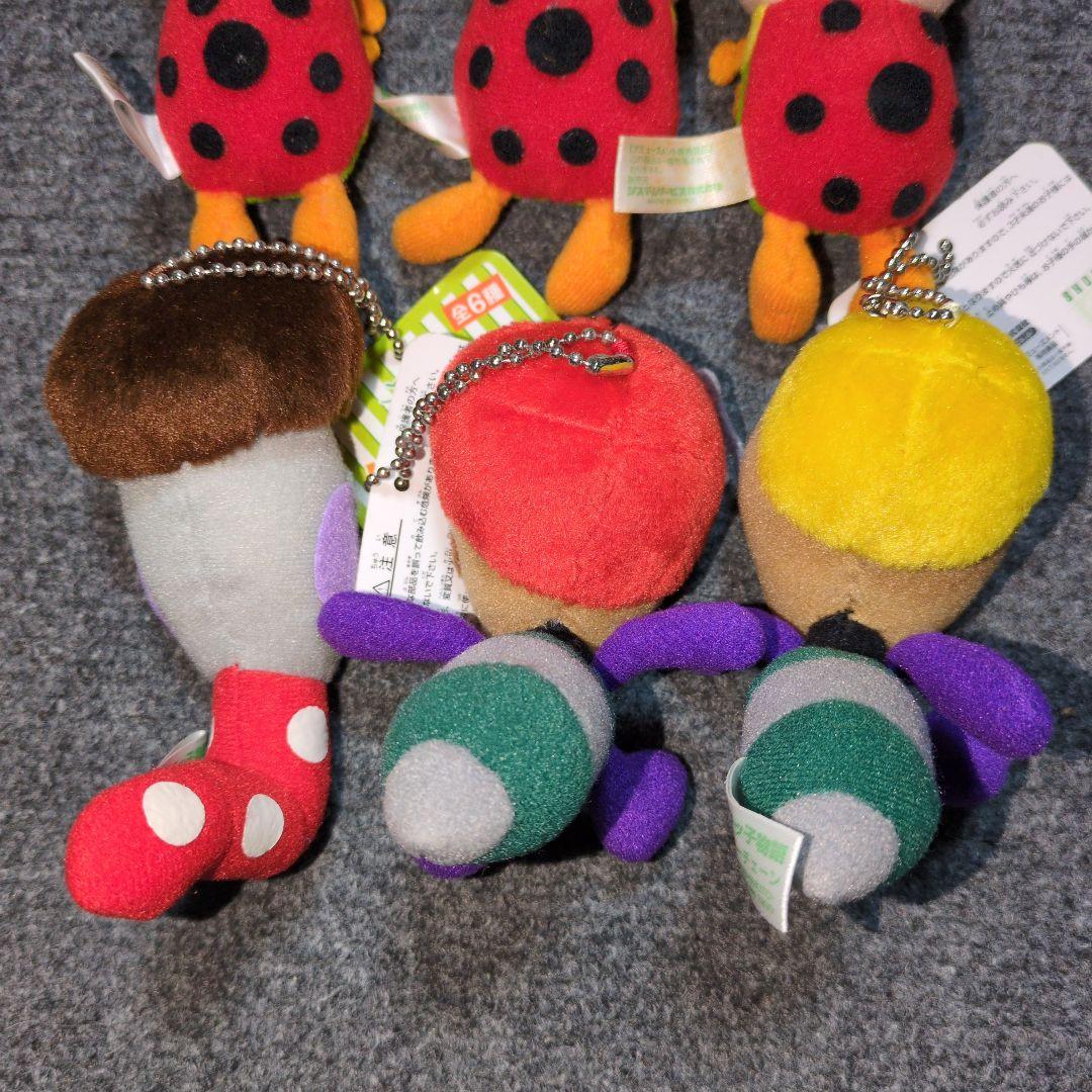 ヨシモト ムチッ子物語 マスコットキーチェーン ストラップ 6個セット まとめ