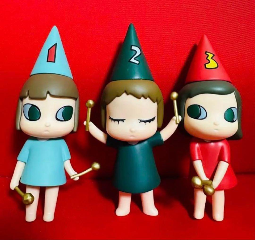 新品未開封 奈良美智 ドラミング ガール 123 Drumming Girls