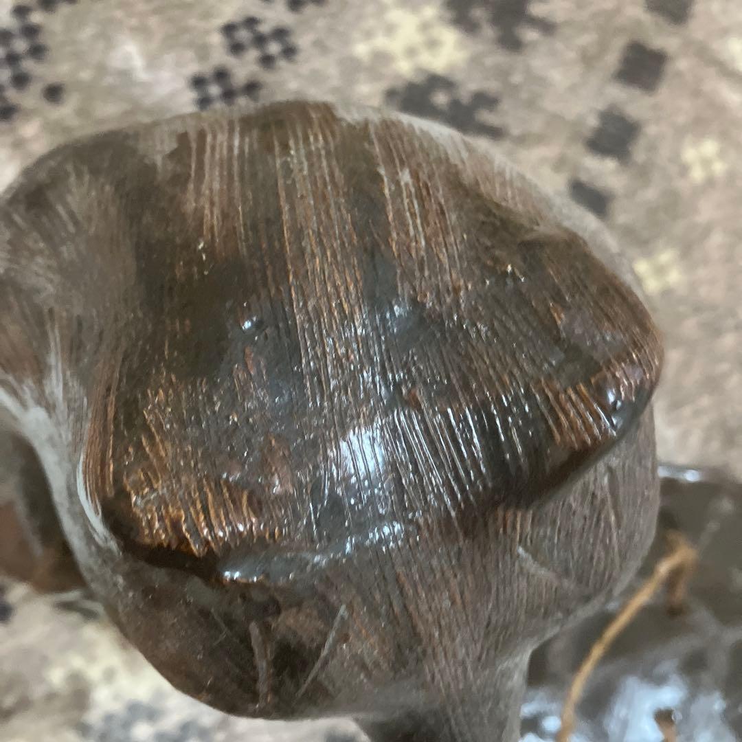 信楽焼　たぬきの置き物