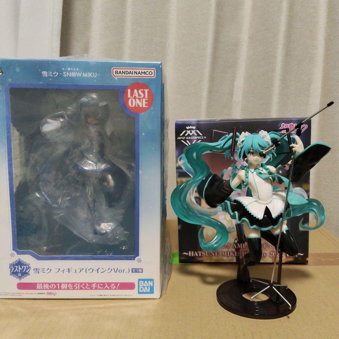 初音ミク 雪ミク ラストワン賞 一番くじ フィギュアセット - メルカリ
