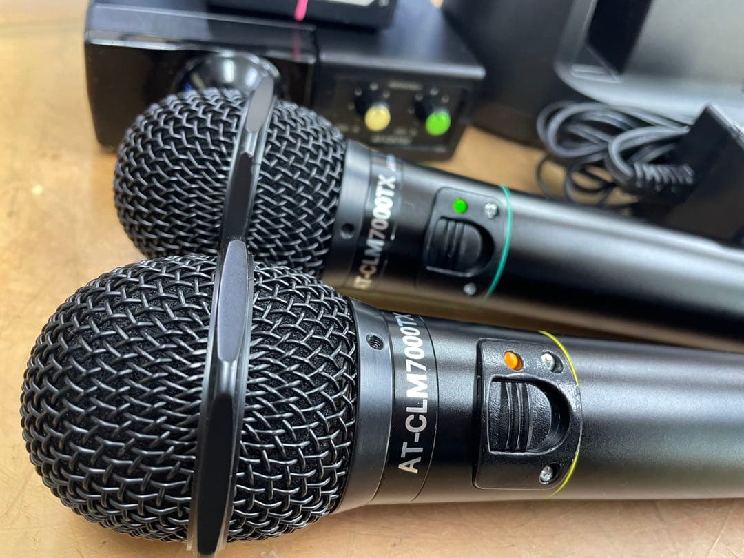 オーディオテクニカ製赤外線ワイヤレスマイクセットCR701+CLM7000