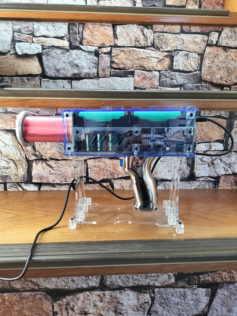 テスラコイル　ハンディタイプ　プラズマ放電　　プラズマ放電強弱　パルス変更