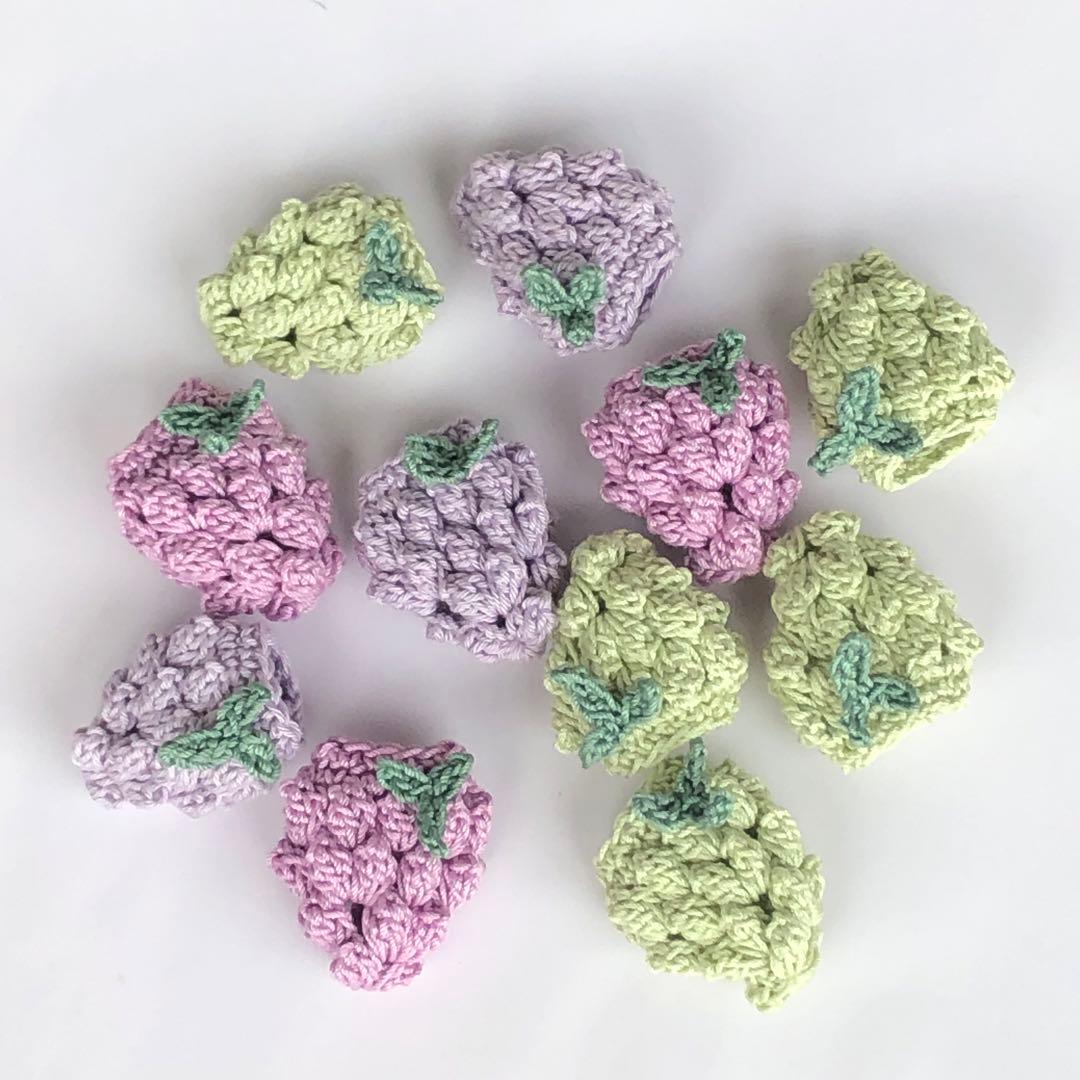 tulip★ハンドメイドパーツ★かぎ針編み♪色々
