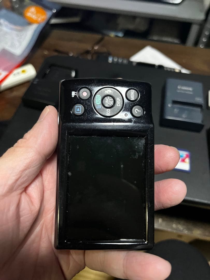 中古】Canon キヤノン IXY 120 ブラック コンパクトデジタルカメラ