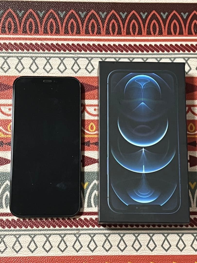 iPhone 12pro 512GB パシフィックブルー（バッテリー容量85%）