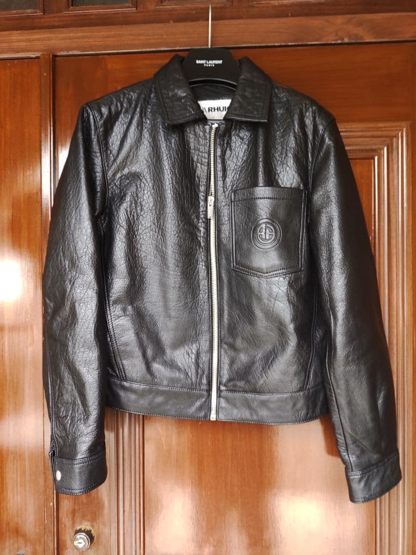 短丈】ZARA×RHUIGI レザージャケット XL シングル - メルカリ