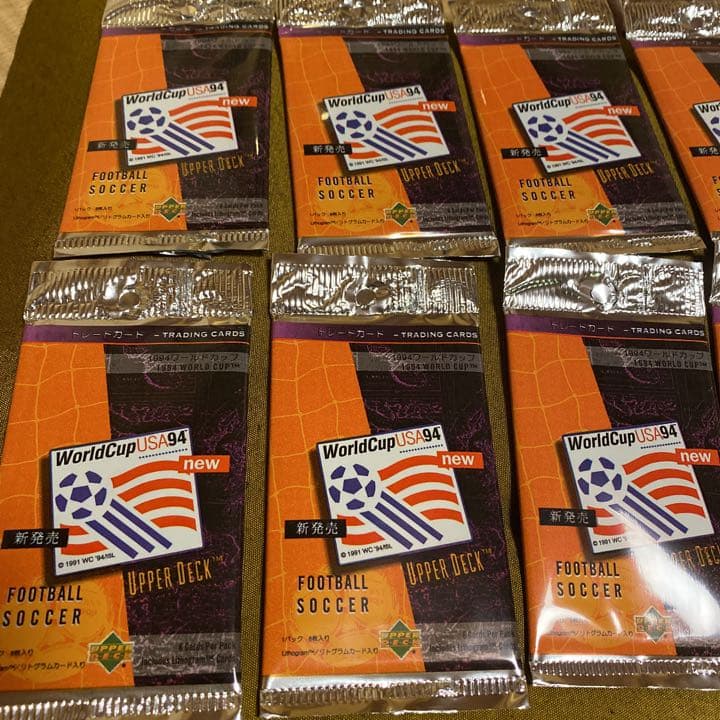 94年ワールドカップUSA 記念選手のカード　販売元バンダイ