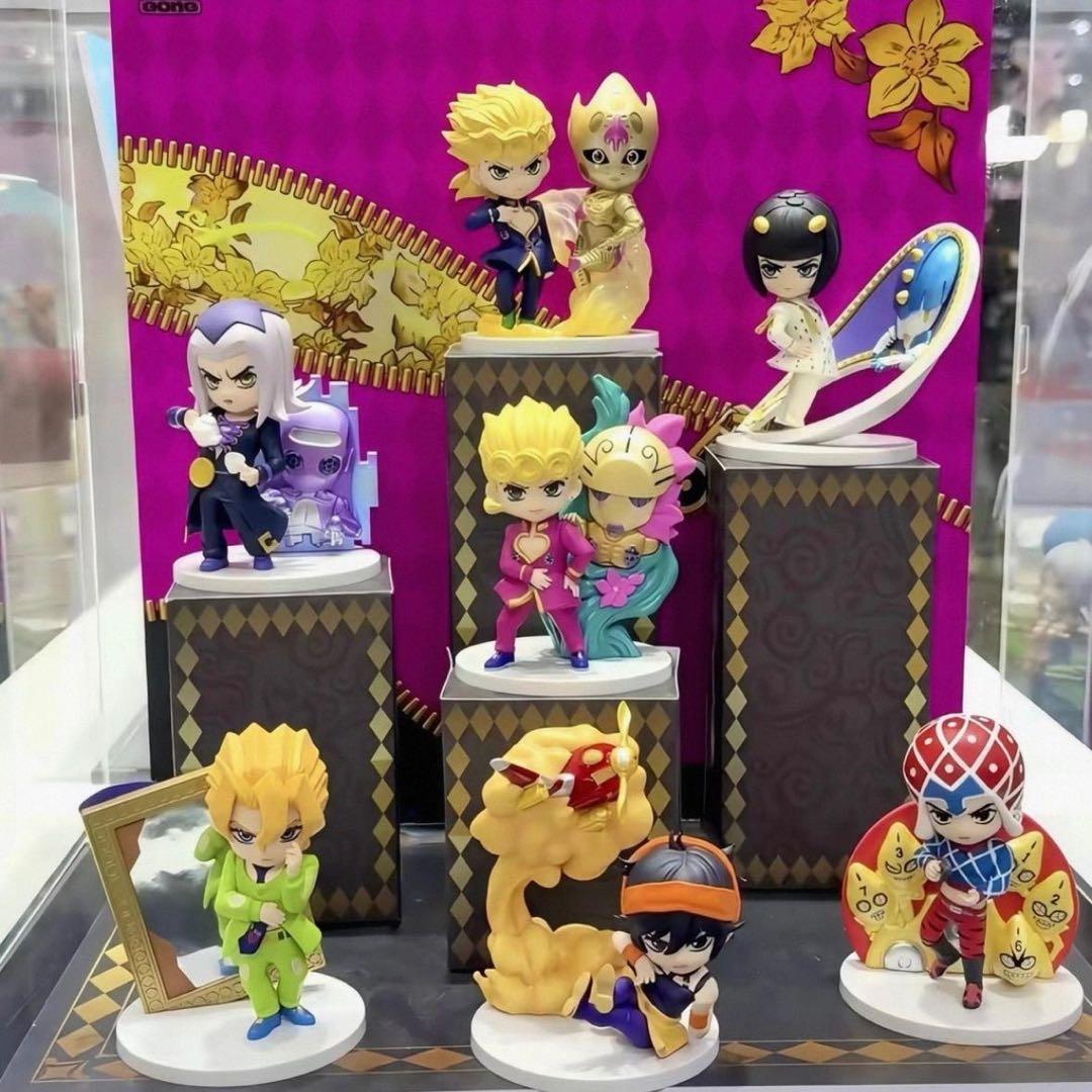 海外限定】POPMART ジョジョの奇妙な冒険 黄金の風 フィギュア6体
