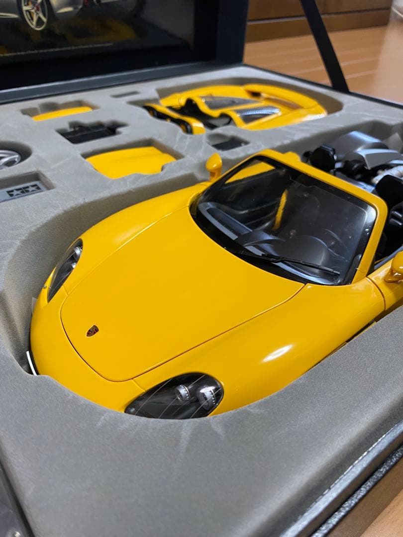 【未組立・美品】タミヤ 1/12 ポルシェ カレラGT イエローバージョン