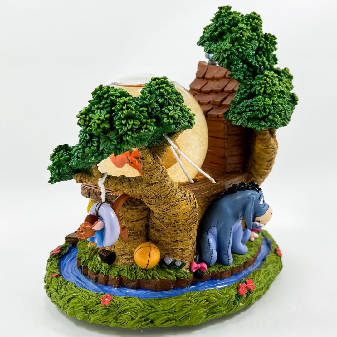 ディズニー プー ティガー イーヨー ルー ピグレット スノードーム オルゴール