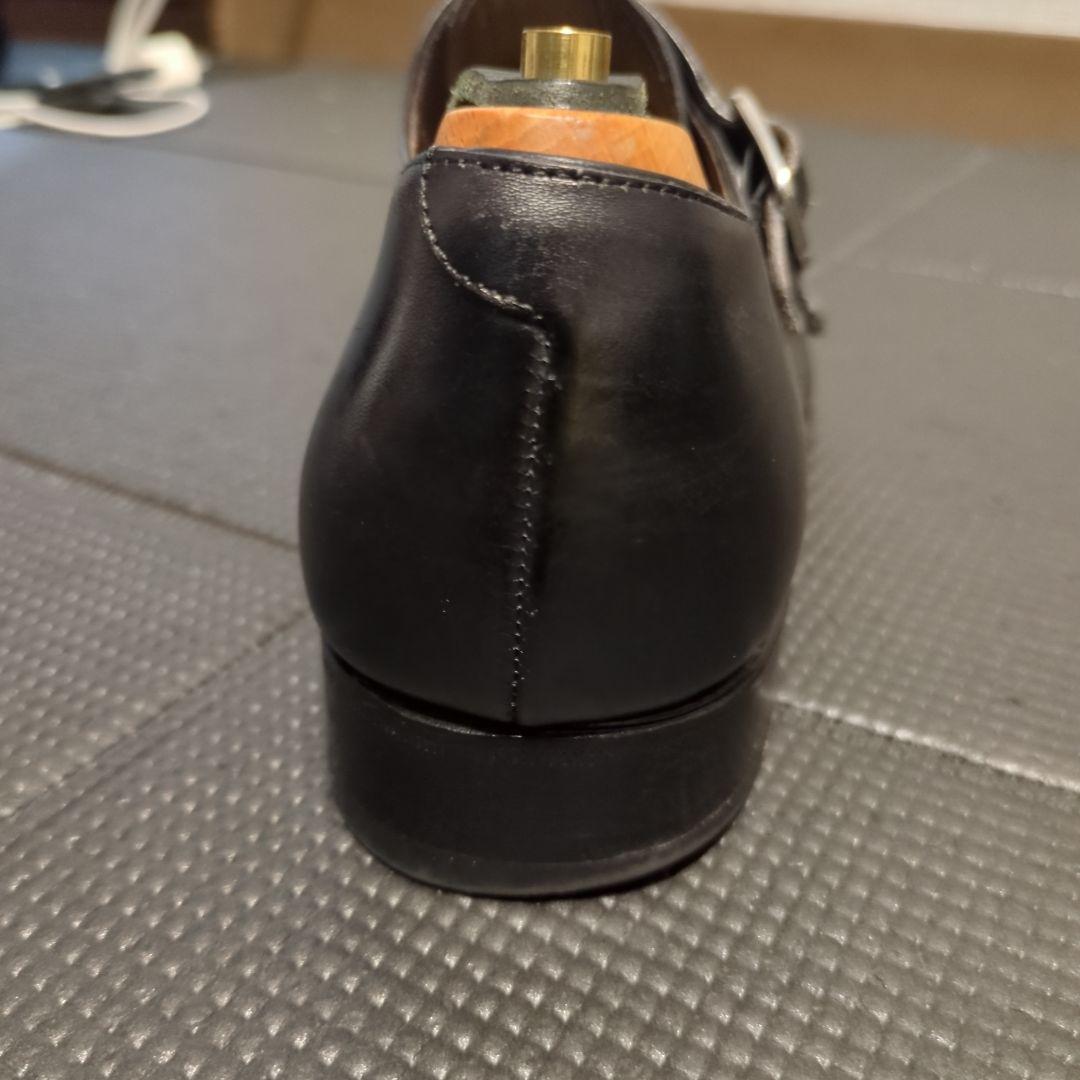 カルミナ　ブラック ダブルモンク サイズ7.5