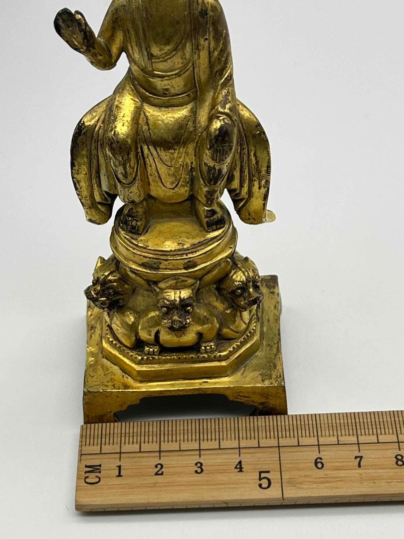 阿弥陀如来』唐金仏像時代物高さ10cm 唐時代 金銅釈迦様像 阿弥陀