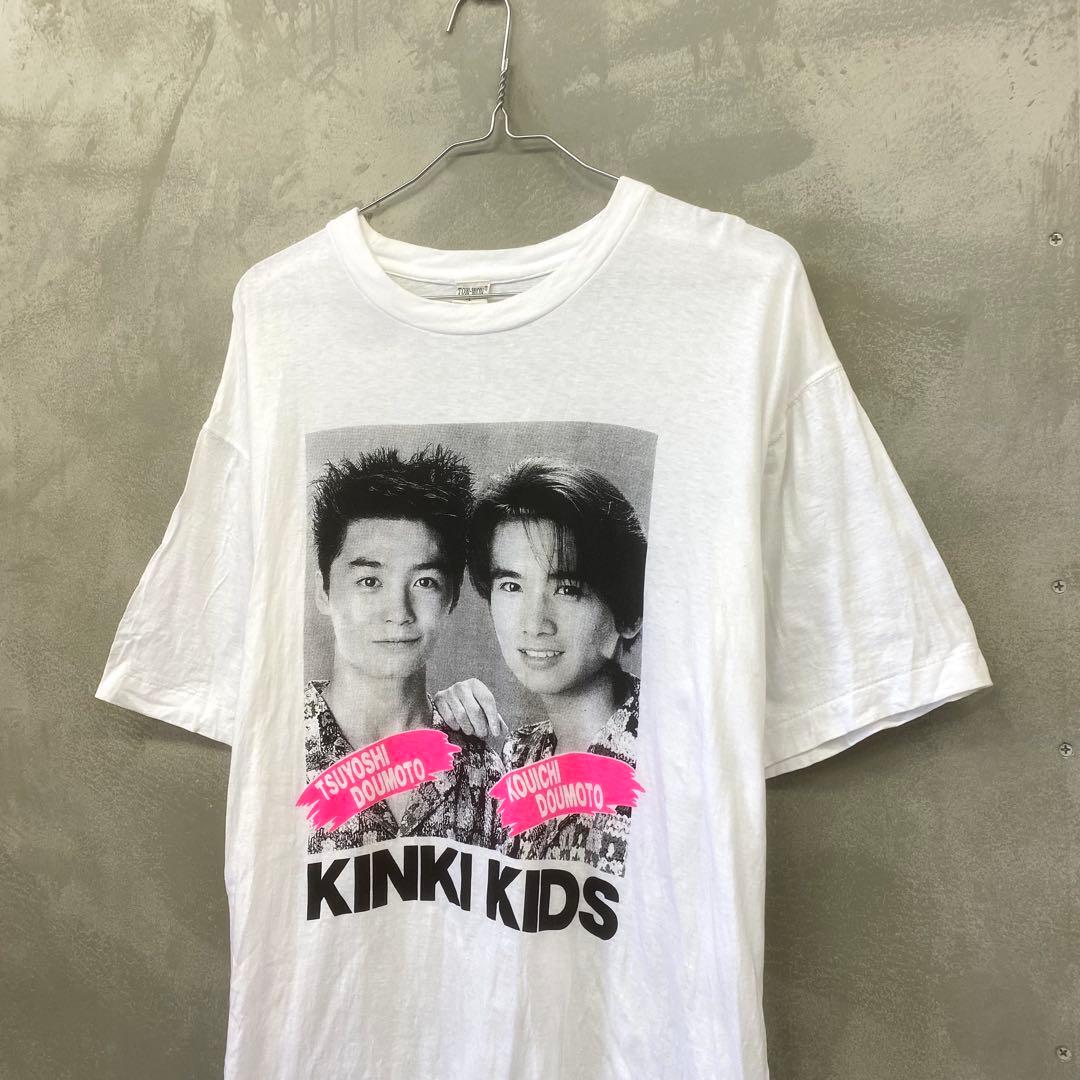 90´s KinKi Kids プリント Tシャツ キンキキッズ 堂本光一 剛