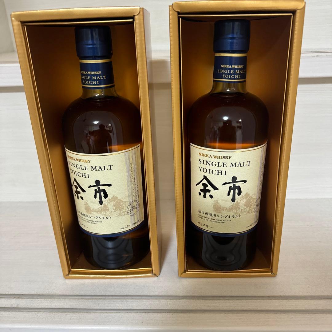 箱付き ニッカウイスキー シングルモルト余市 700ml2本 6本セット