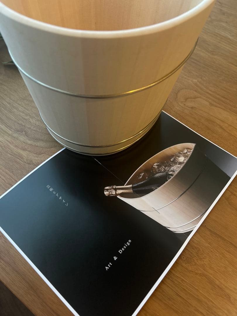 中川木工芸　檜　シャンパンクーラー（ワインクーラー）