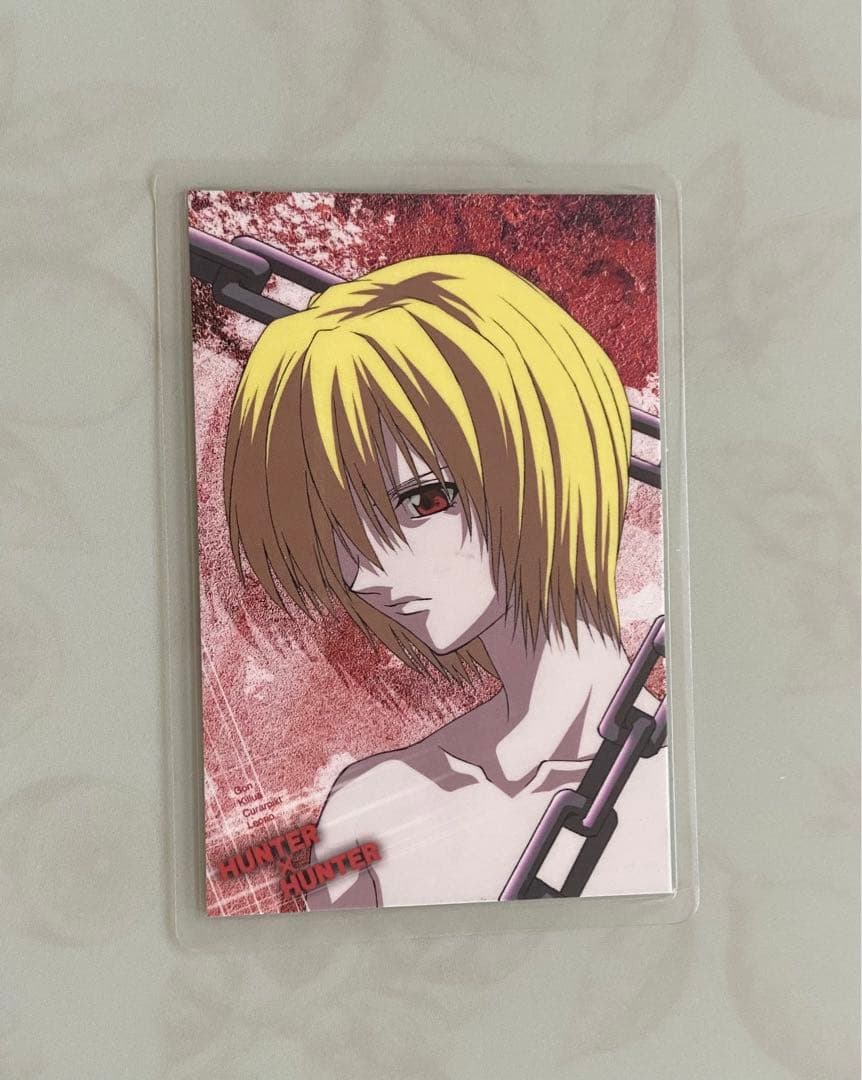 HUNTER×HUNTER クラピカ ラミカ ラミネートカード 当時品 希少品