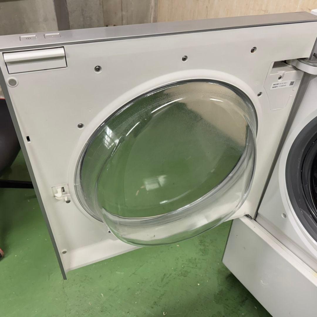 181 洗濯機 ドラム式 容量10キロ 乾燥3キロ 左開き 美品 キューブ