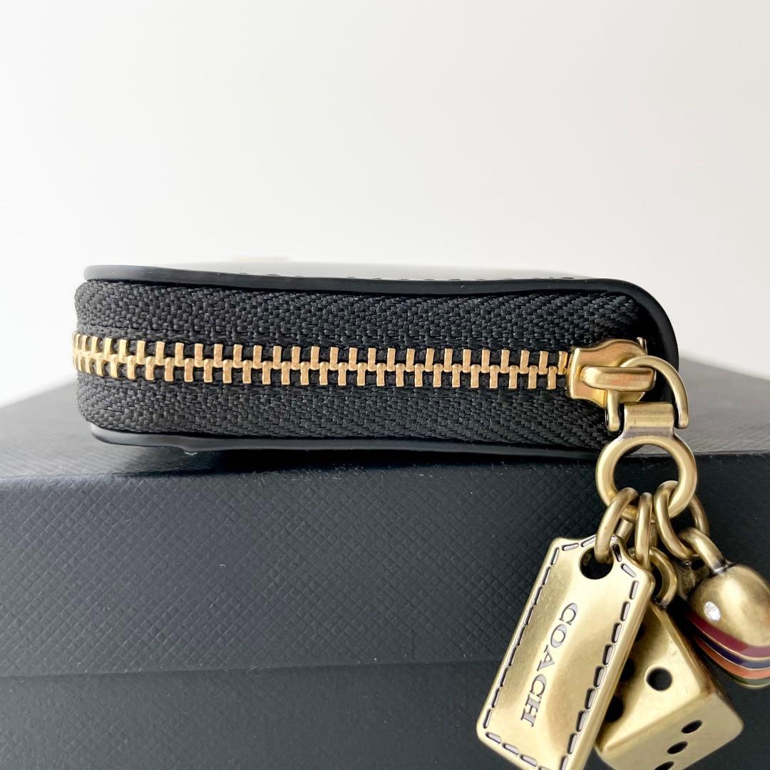 コーチ COACH ケース エッセンシャル チャーム レザー 完売品 新品