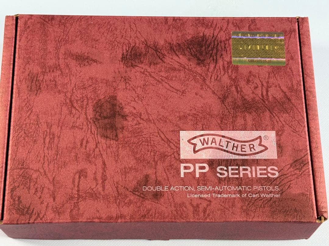 マルゼン製ワルサーニューPPK/Sブラックメタルモデル（ガスブローバック）