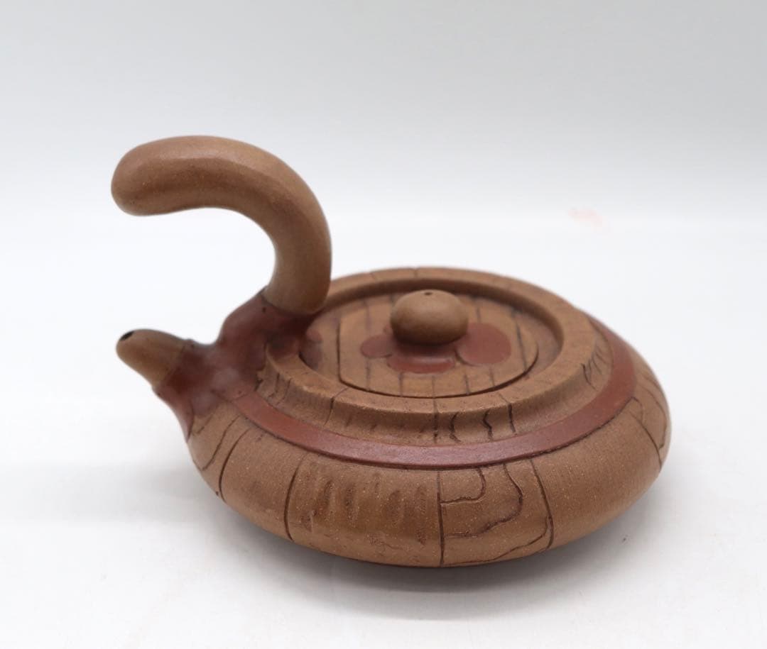 中国　胡月明作　黄泥急須　中国茶器　送料込み0829 中国 胡月明作 黄泥急須 中国茶器 送料込み0829 中国 胡月明作 黄泥