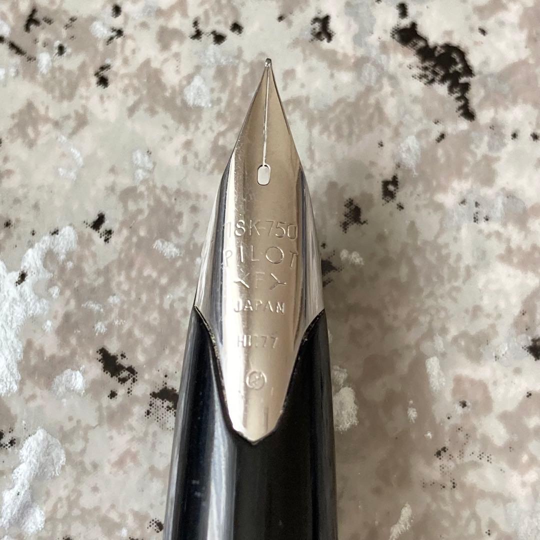076 未使用品 万年筆 パイロット PILOT Elite 全格子 18k