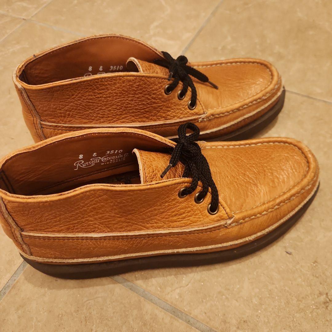 Russell Moccasin 3510 ブラウン モカシン 8