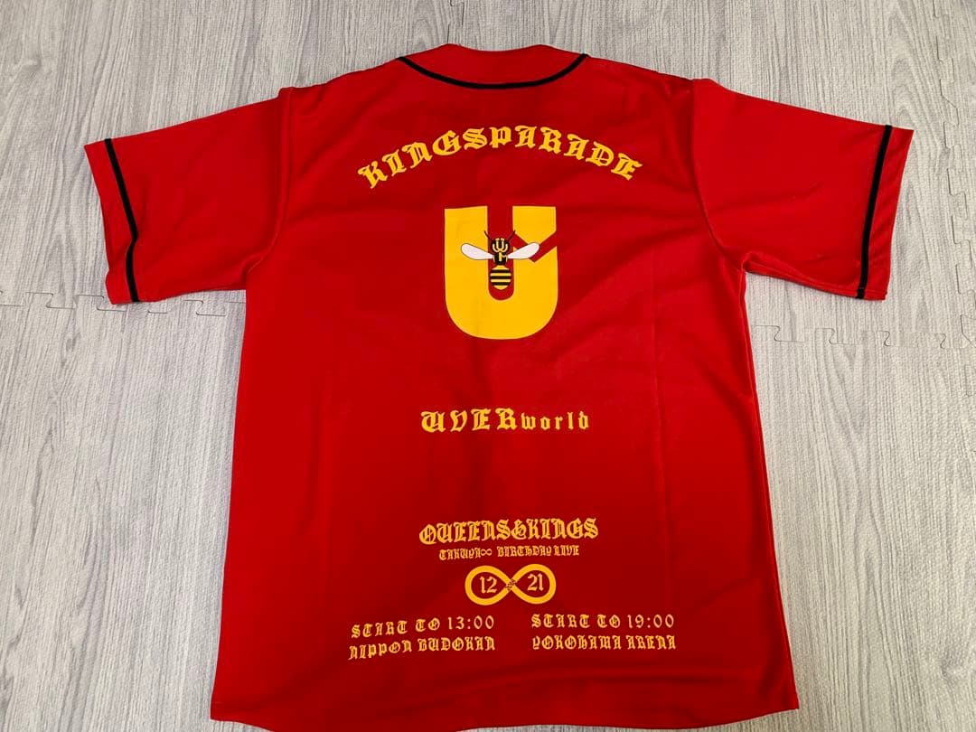 UVERworld TAKUYA∞ 男祭り ベースボールシャツ - メルカリ