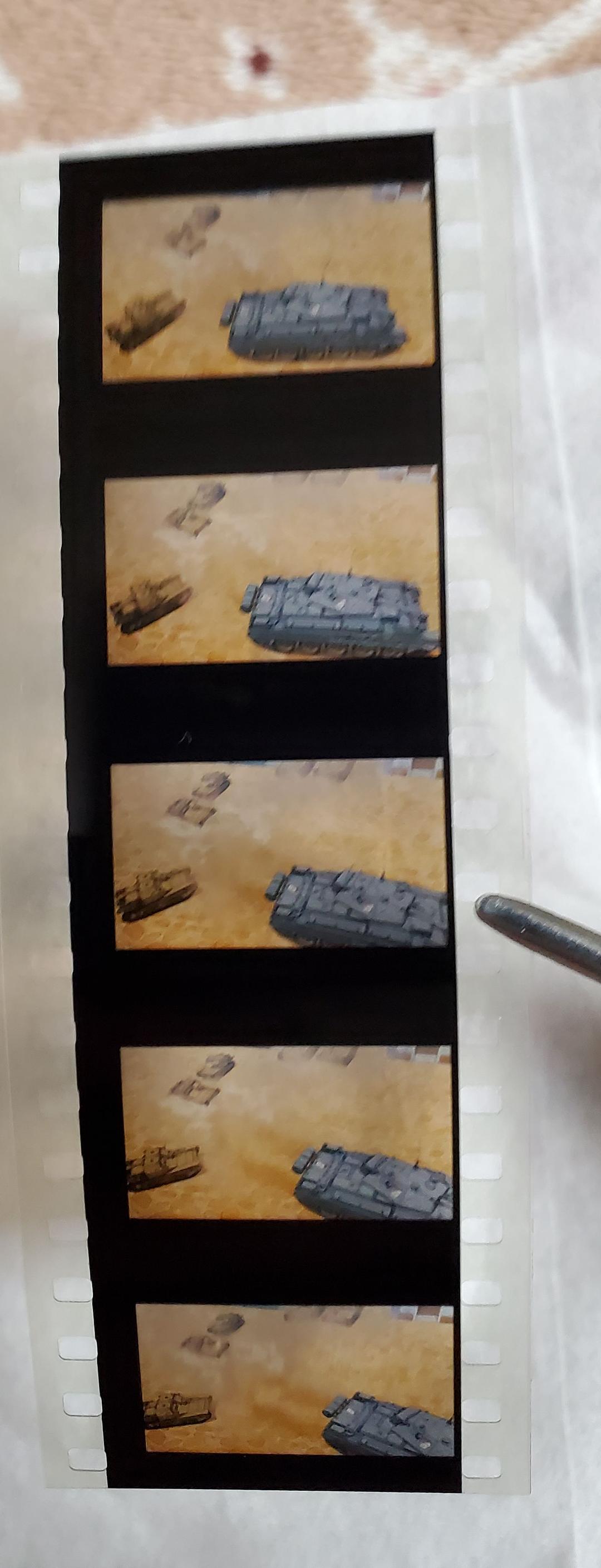 ガールズ＆パンツァー ガルパン 最終章映画特典 生フィルム 5枚セット