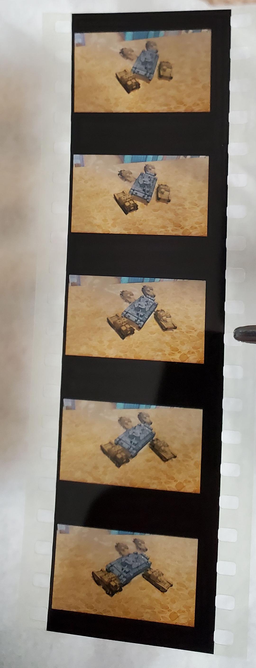 ガールズ＆パンツァー ガルパン 最終章映画特典 生フィルム 5枚セット