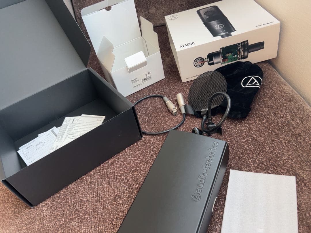 Audio-Technica AT4050 マイク➕AT8700J マイクアーム