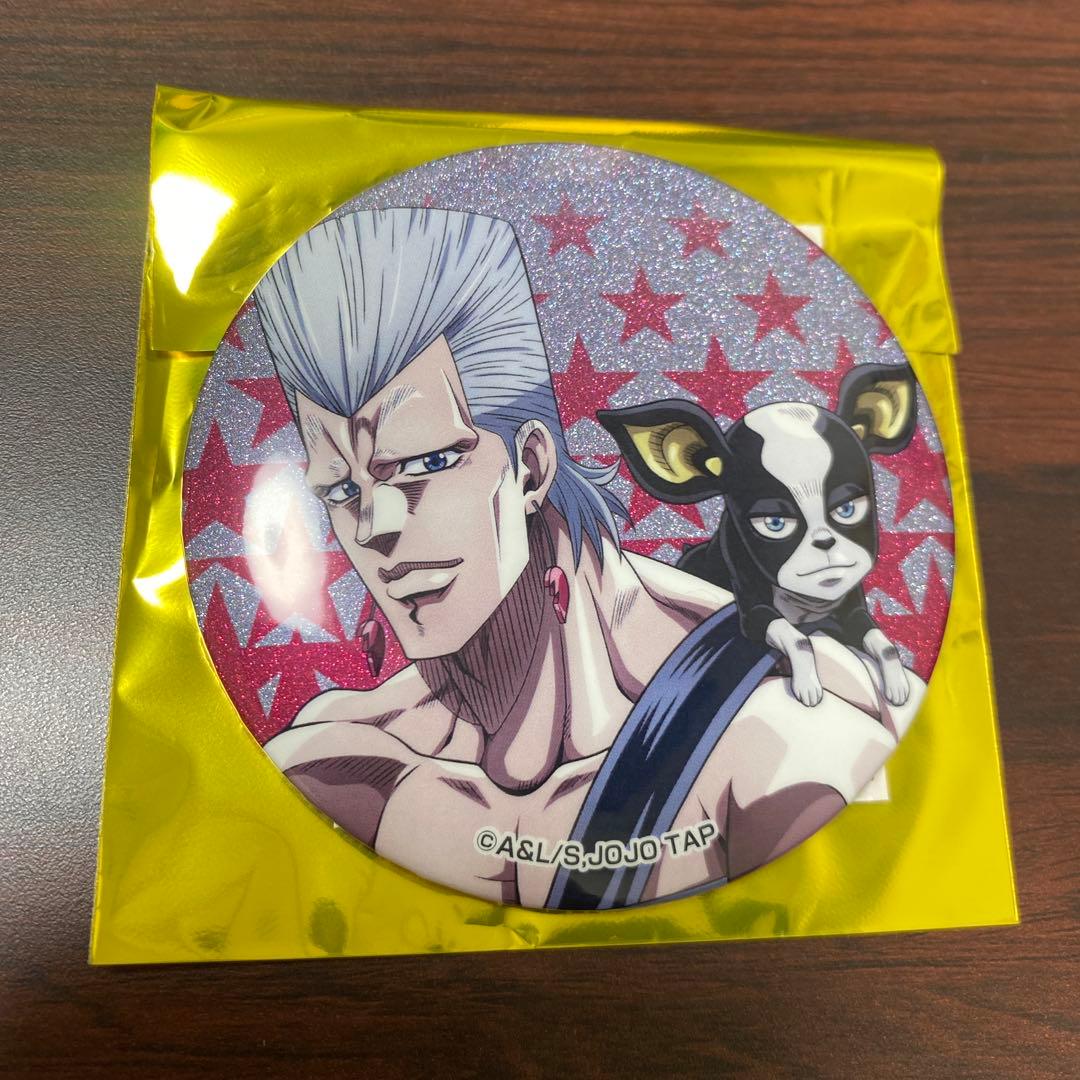 ジョジョ ワールド 店舗限定 缶バッジ ポルナレフ - メルカリ