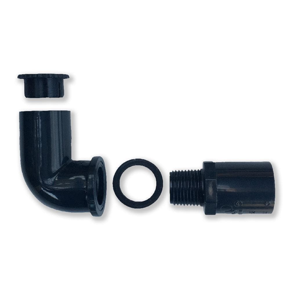 メダカ飼育ケース【56㍑白黒灰選択可 4個 オーバーフローキャップ付