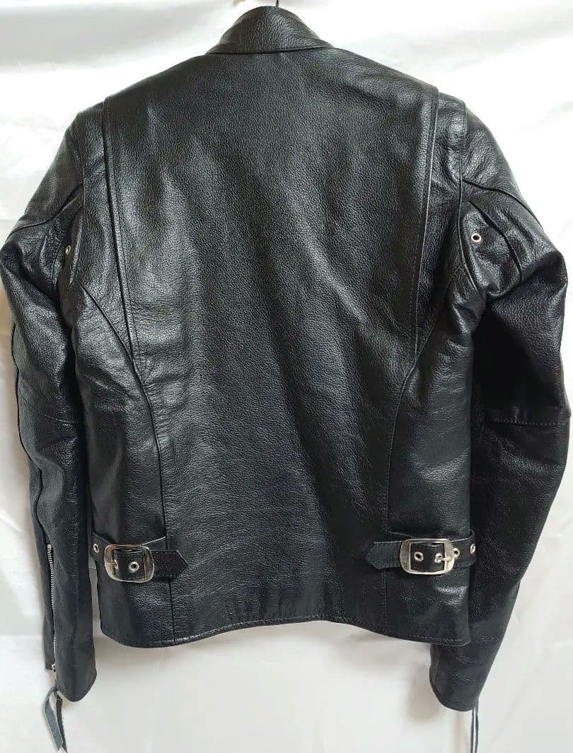 フリーダム ライダース ジャケット シングル バッファロー レザー 美品