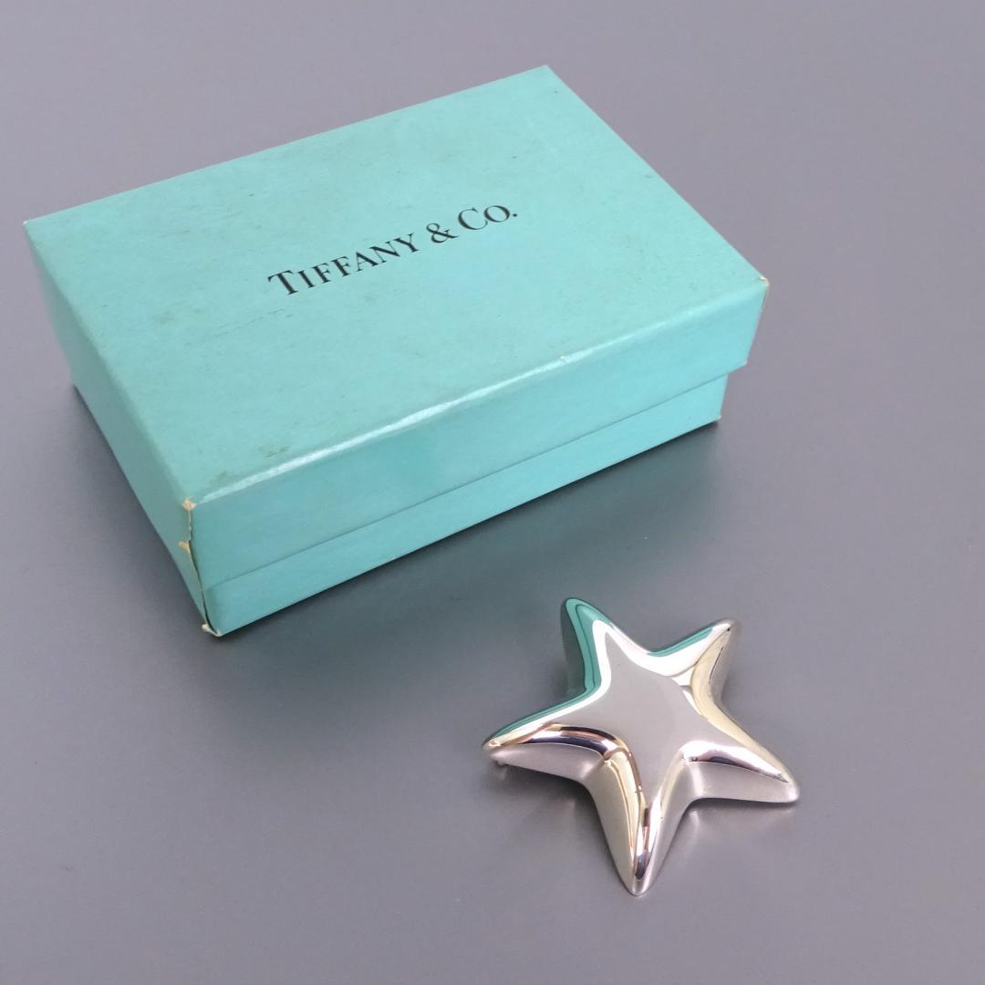 本物良品□ティファニー□ブローチ/スターフィッシュ 星/スターリング
