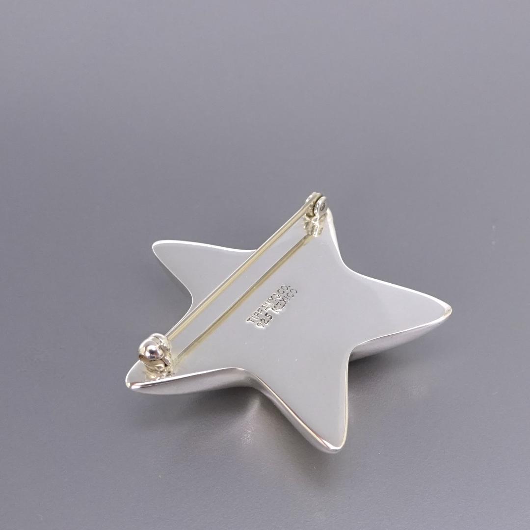 本物良品□ティファニー□ブローチ/スターフィッシュ 星/スターリング