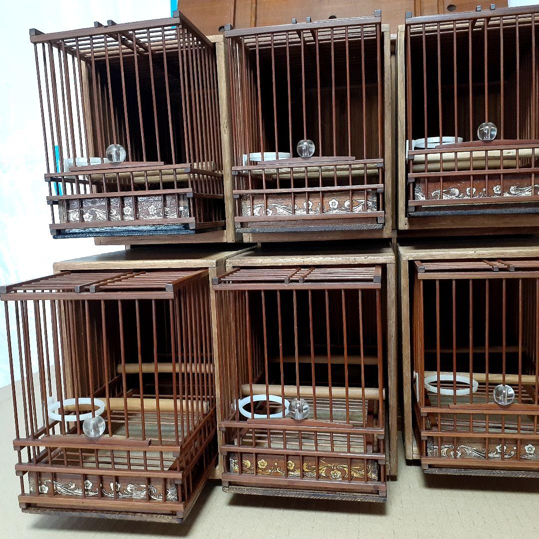骨董鳥籠6個セット 骨董鳥籠6個セット 鳥かご 鳥籠 オブジェ おしゃれ