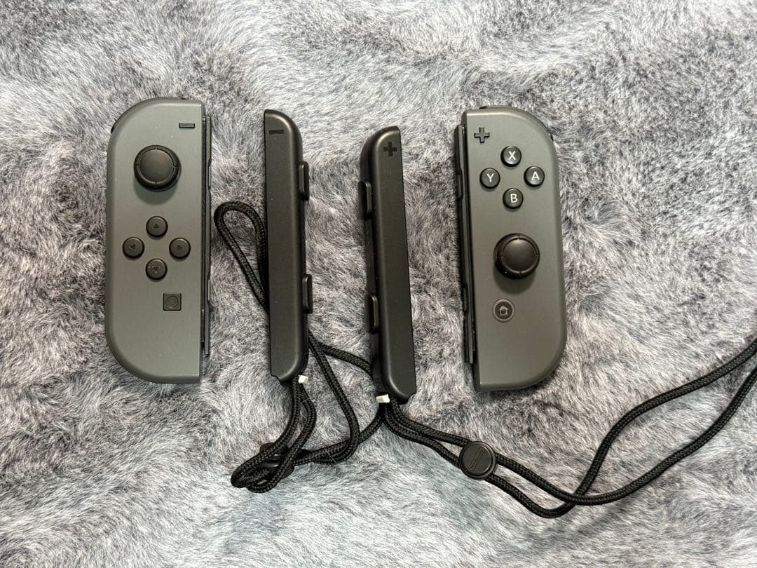 Nintendo Switch 本体 グレー　箱　付属品完備　オマケ付き　美品