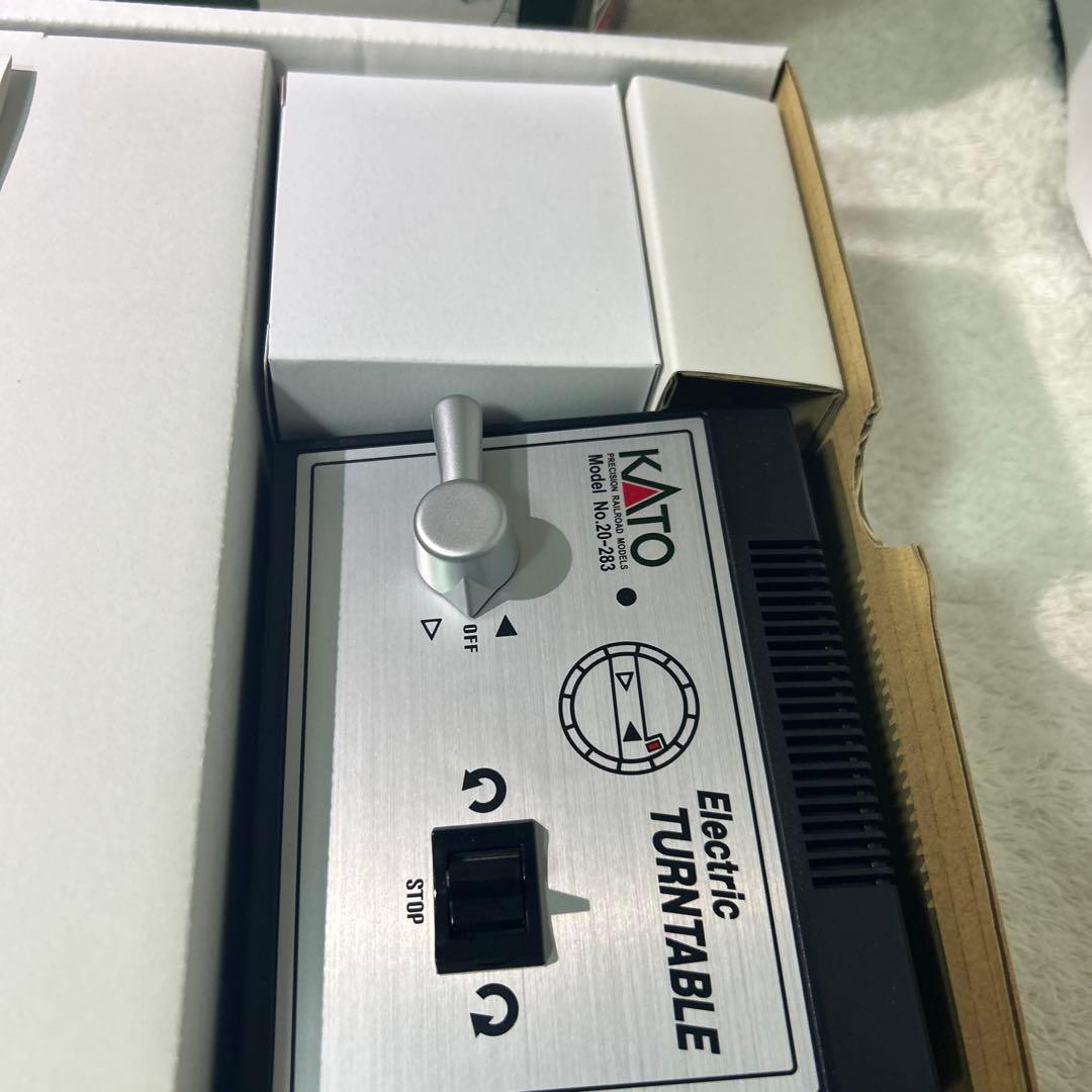 未使用　KATO Nゲージ用電動ターンテーブル　20-283 電動ターンテーブル
