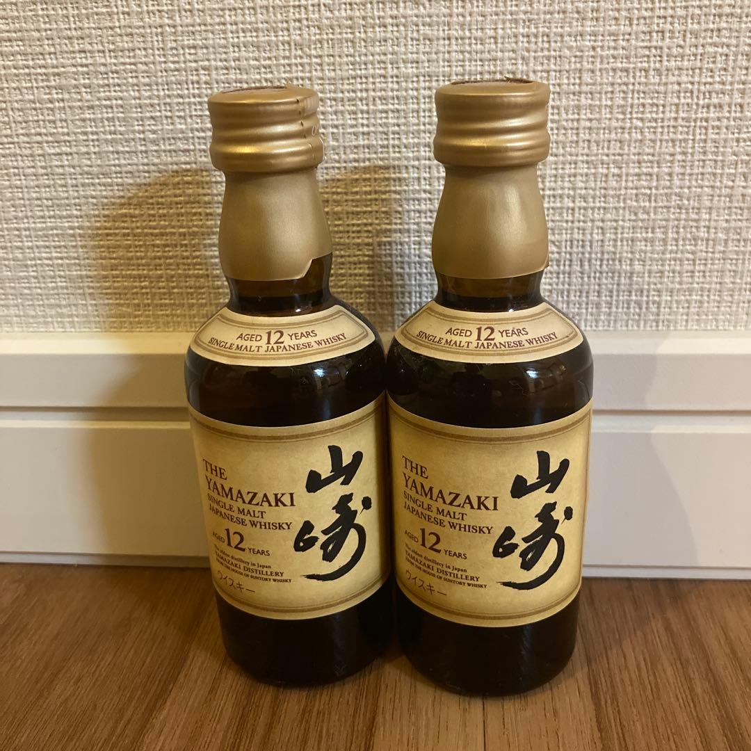 CHIVAS REGAL 18年ミニボトル3本&山崎12年ミニボトル3本セット