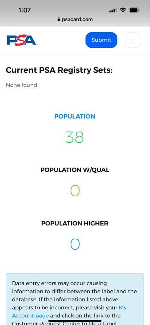 【PSA10:鑑定38枚】深淵の青眼龍　遊戯王