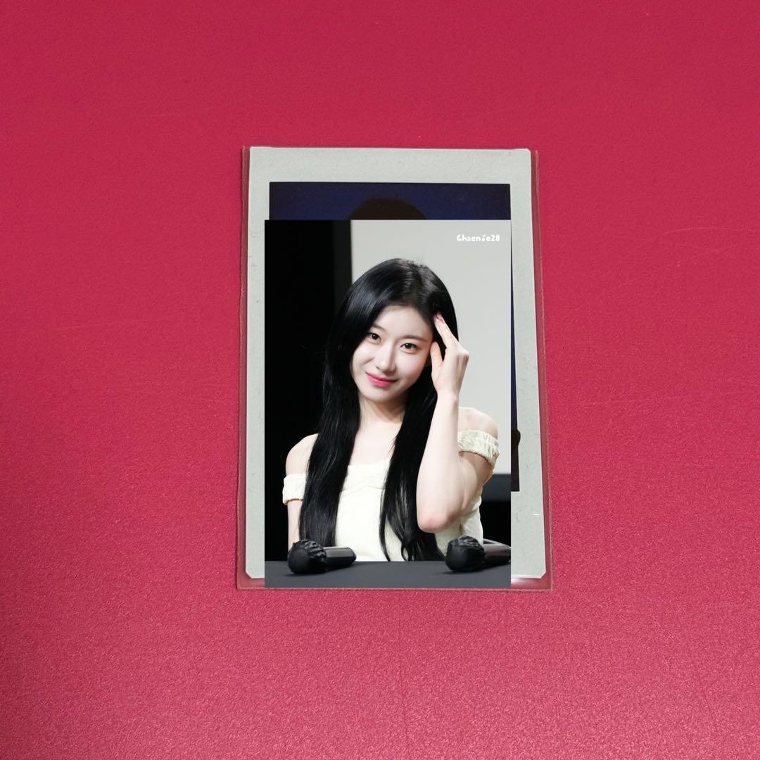 itzy Girls Will Be Girls チェリョン 直筆サイン チェキ itzy Girls Will Be Girls チェリョン 直筆サイン チェキ itzy 限定