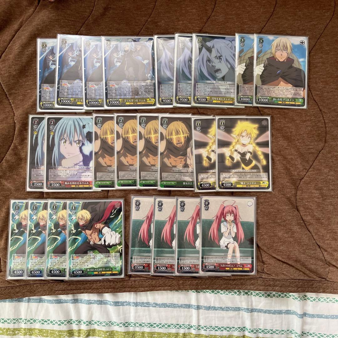 ヴァイスシュヴァルツ 転生したらスライムだった件 デッキ＋パーツセット